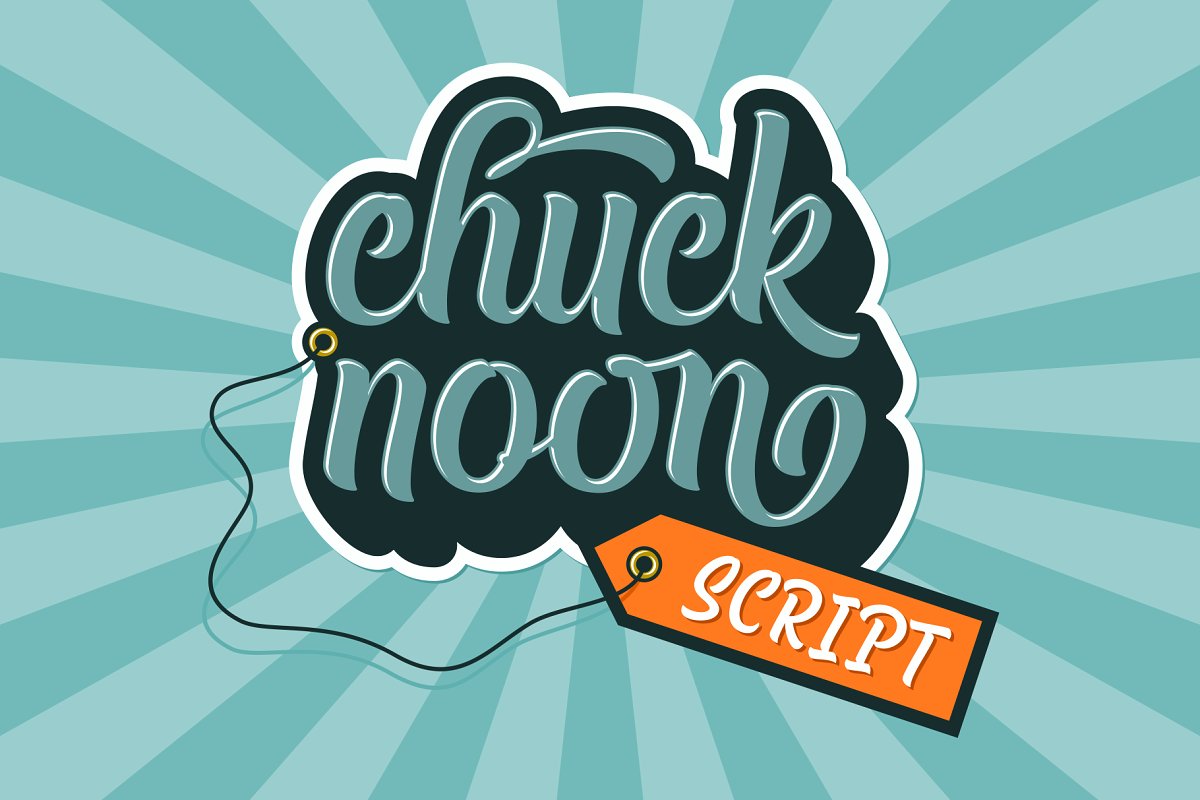 フォント Chuck Noon Script